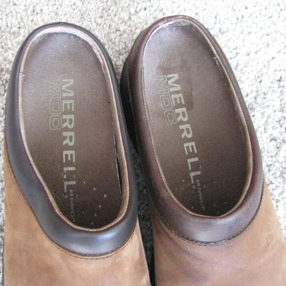 Merrell  brown clogs 8.5 - Picture 3 of 9
